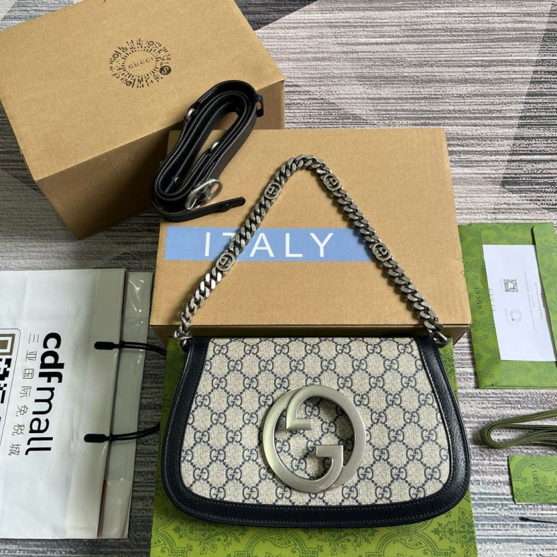 G*u*i top handle bags
